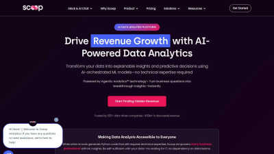Scoop Analytics - AI tool for AI Assistants