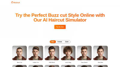 Buzz Cut - AI tool for Avatars