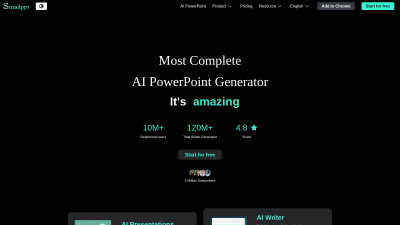 Smallppt - AI tool for Content Creation
