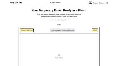 TempEmail - AI tool for Productivity & Management
