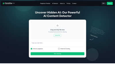 ChecksPlag.com - AI tool for Content Creation