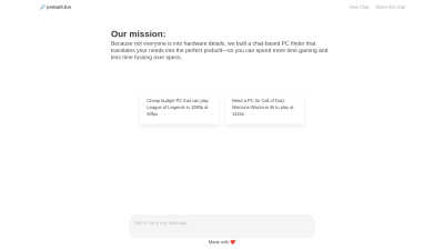 prebuilt.fun - AI tool for AI Assistants