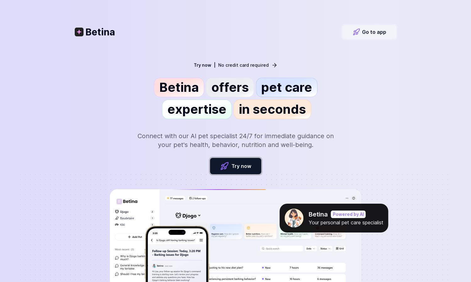 AskBetina Website