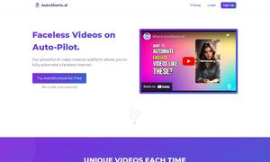 AutoShorts.ai Website