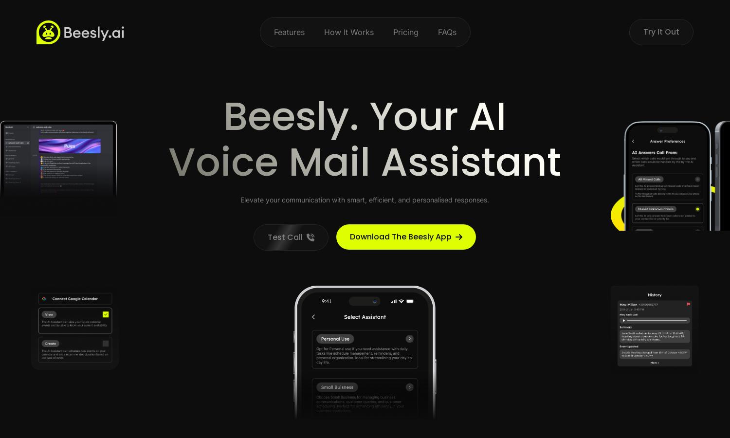 Beesly AI Website