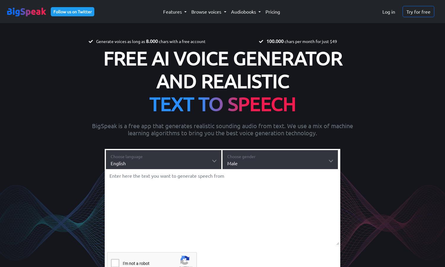 BigSpeak Website