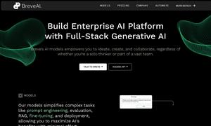 Breve AI Website