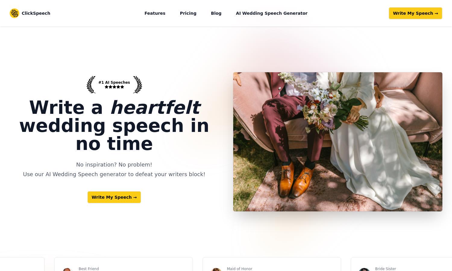 ClickSpeech Website