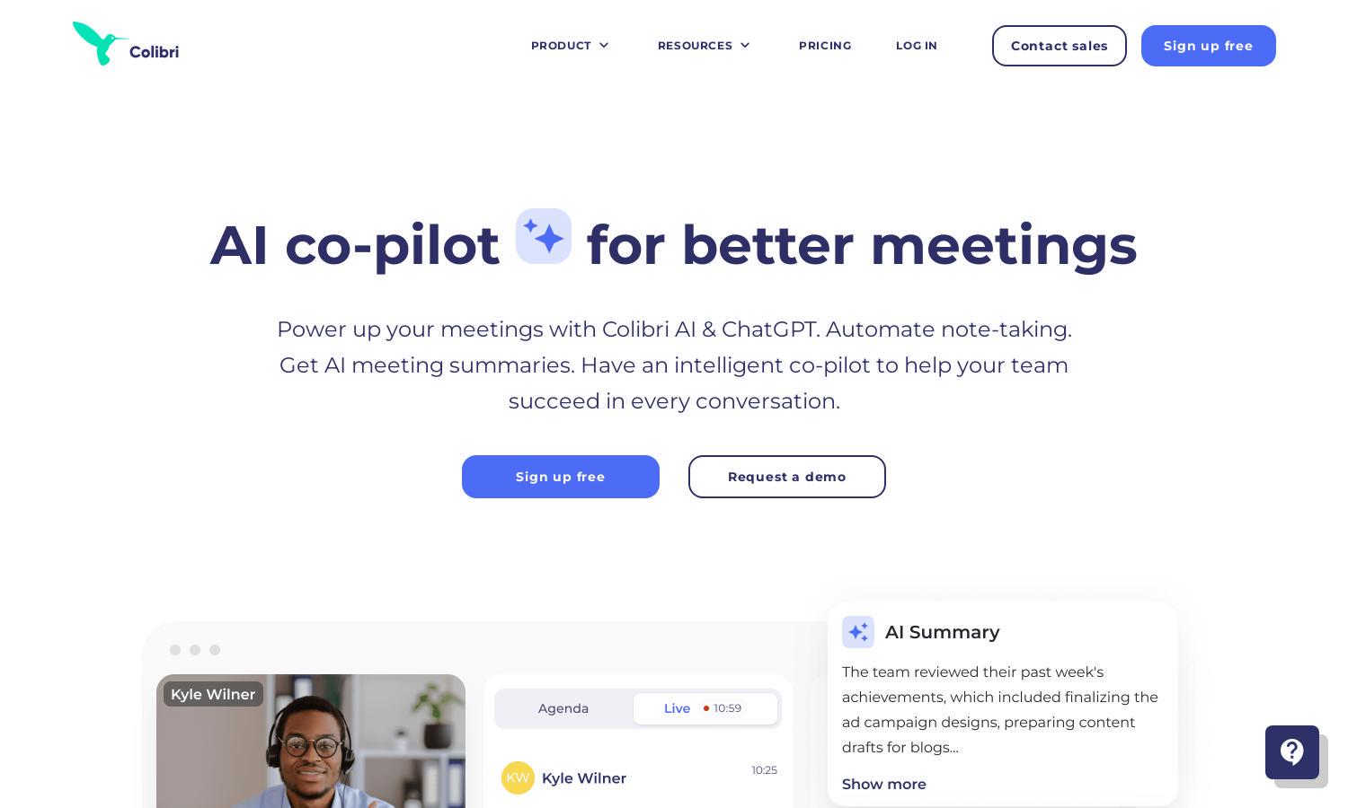 Colibri.ai Website