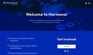 Harmonai.org Website