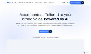 Mark Copy AI Website