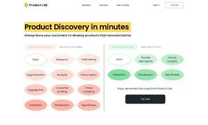 Product Lab AI Website