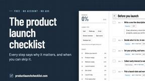 Product Launch Checklist