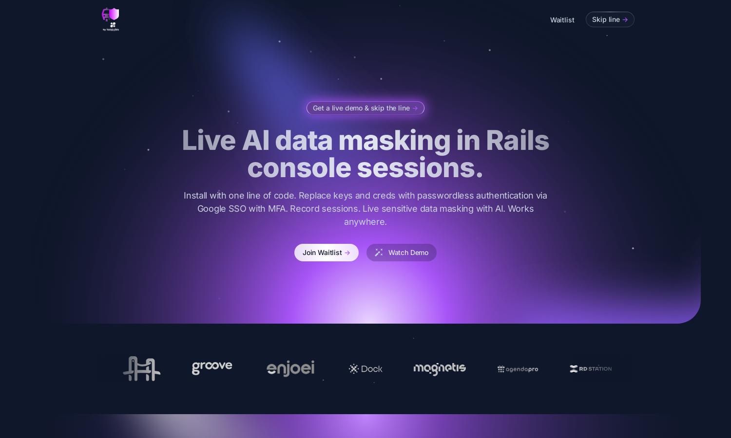 Rails Guard Website