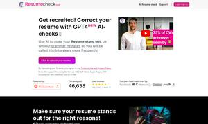 resumecheck.net Website