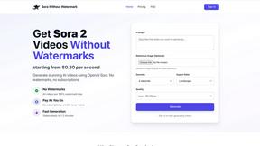 Sora 2 Without Watermark - product for productivity