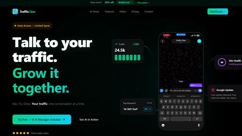 TrafficClaw screenshot
