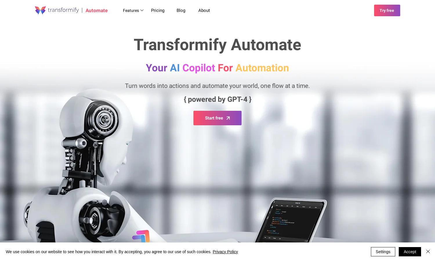 Transformify Website