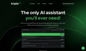 Triplo AI Website