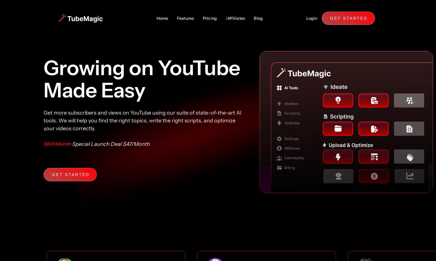 TubeMagic Website