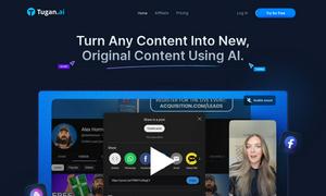 Tugan.ai Website