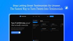 Tweetmonials