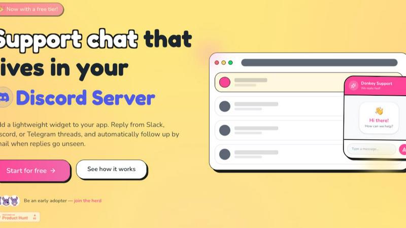 Donkey Support screenshot